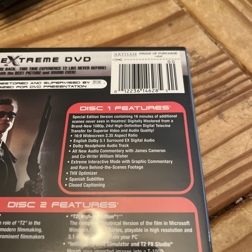 Terminator 2: Judgment Day (Widescreen) DVD - Picture 4 of 7