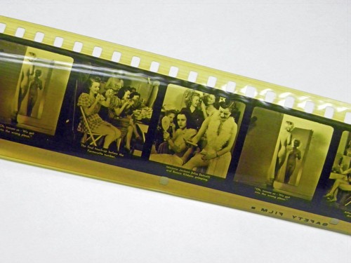 Vintage 1940 Backstage Florentine Gardens Hollywood 3D Tru-Vue Film Strip Nude - Picture 2 of 11
