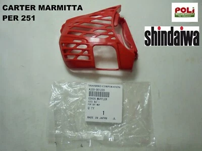 SHINDAIWA 251TS 251TCS COPERCHIO MARMITTA PER MOTOSEGA RICAMBIO 100% ORIGINALE