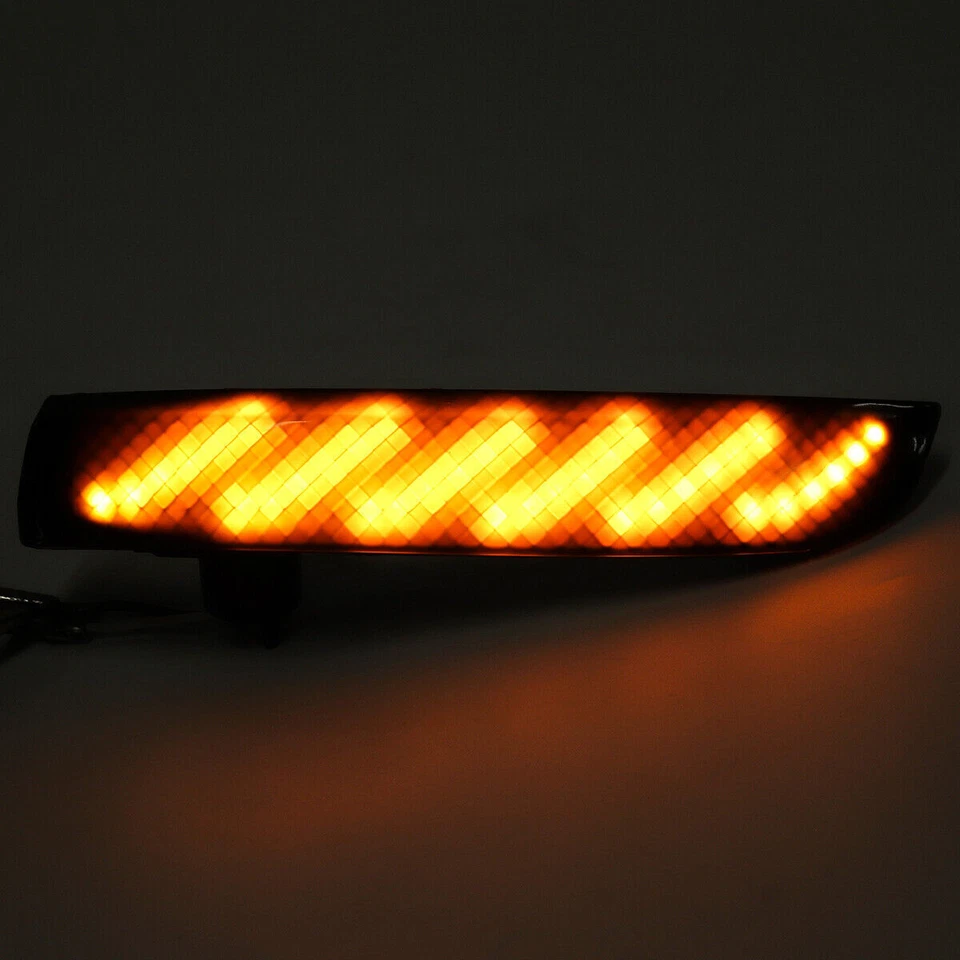 2x indicatori di direzione LED gialli indicatori di direzione luce scura per Ford Kuga II 13-19 - Immagine 3 di 4
