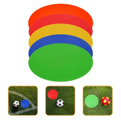  5 Pcs Soccer Equipment for Training Stadium Landmark Football Markers Course