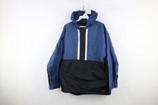 Vtg 90s Nike Mens S Travis Scott Mini Swoosh Hooded Anorak Windbreaker Jacket