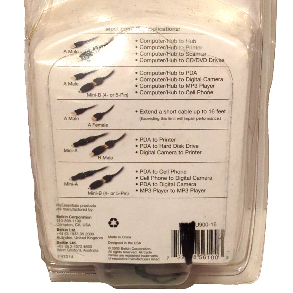 BELKIN USB CABLE KIT 6 in 1 Repackaged - Image 3 of 4