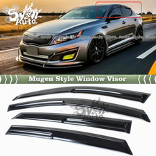 Fits 2011-2015 Kia Optima K5 Jdm 3d Mugen Style Window Visor Rain Guard Vent 4pc