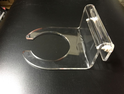 4'' 7'' inch Pre Filter Sock Holder Mount Bracket, Acrylic made, aqaurium filter