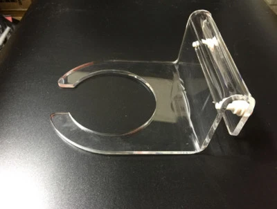 MARINECOLOR 4" 7" inch Pre Filter Sock Holder Mount Bracket, Acrylic made, aqaurium filter