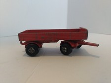 Matchbox Series Mercedes Trailer Red - made in England