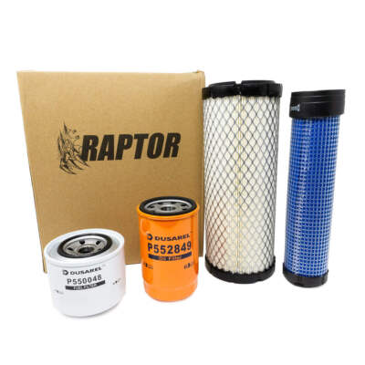 Engine Oil Fuel Filter Kit for John-Deere 35D 27D Compact Excavator 3T NV88-BNHB