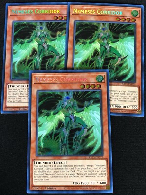 Yugioh Nemeses Corridor RA03-EN025 1ST SECRET X3 (NM)