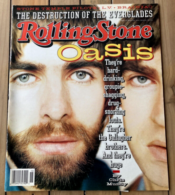 OASIS Rolling Stone Magazine 733 May 2 1996 NO LABEL! | eBay
