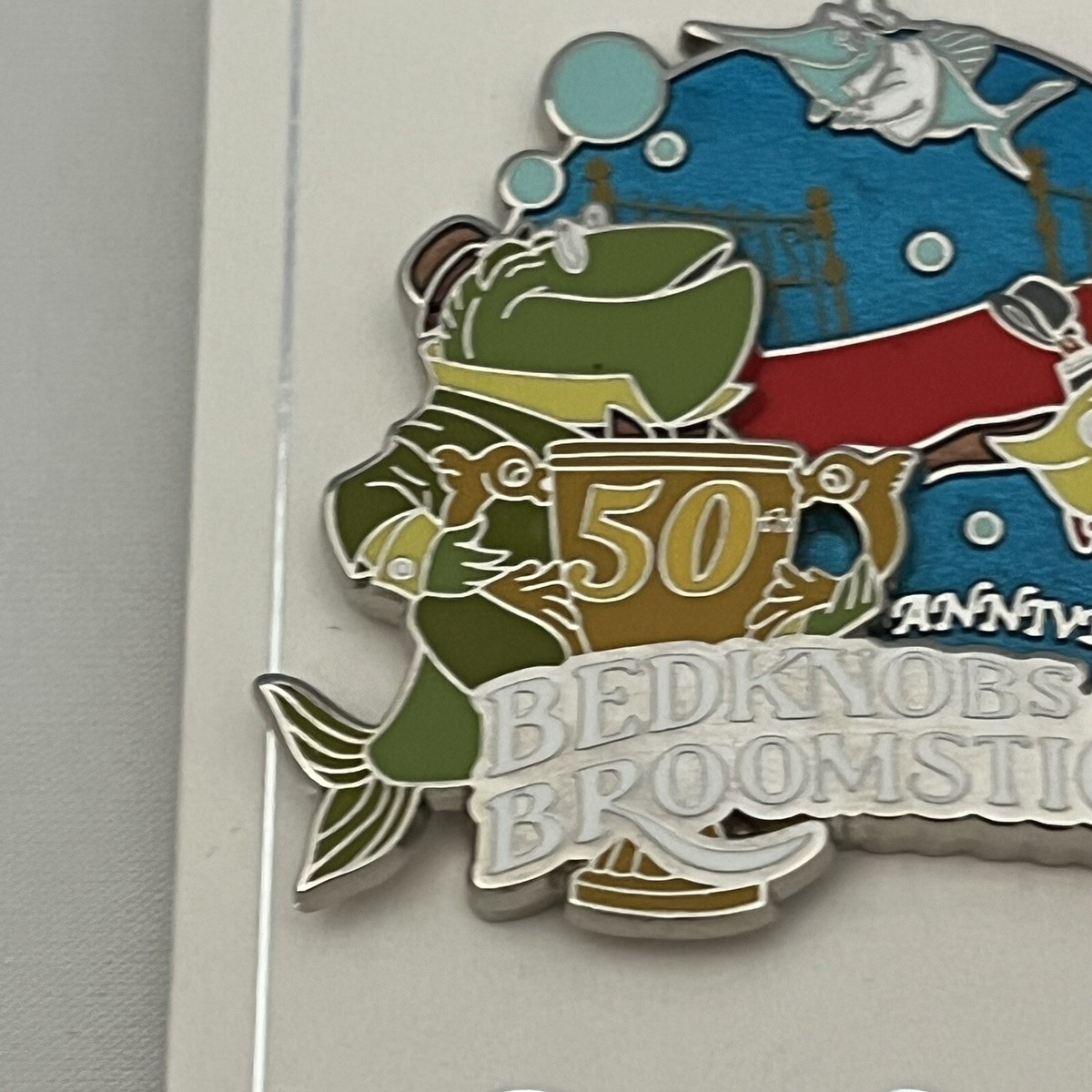 Disney Parks Limited Edition Bedknobs And Broomsticks 50th