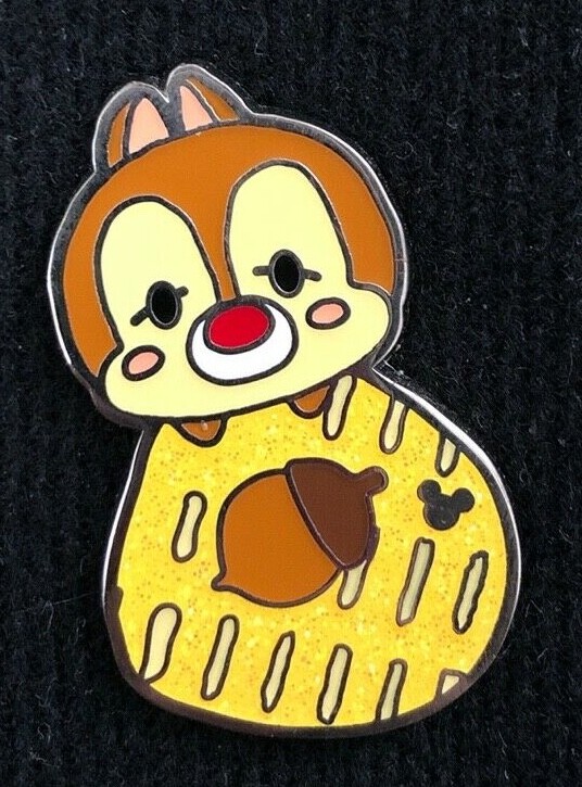 Rare HKDL Hong Kong Game Cutie Chip and Dale Letter D Dale Only Disney Pin