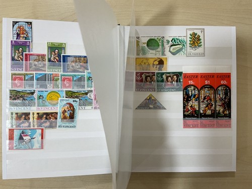 British Commonwealth stamps, St Vincent, MNH, 28 sides #z741 - 第 4/18 張圖片