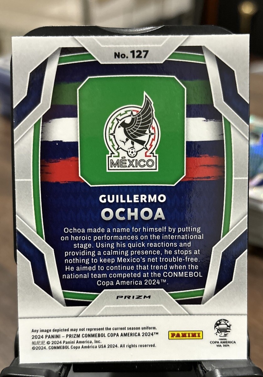 2024 Panini Prizm Copa America Soccer Guillermo Ochoa #127 Prizm