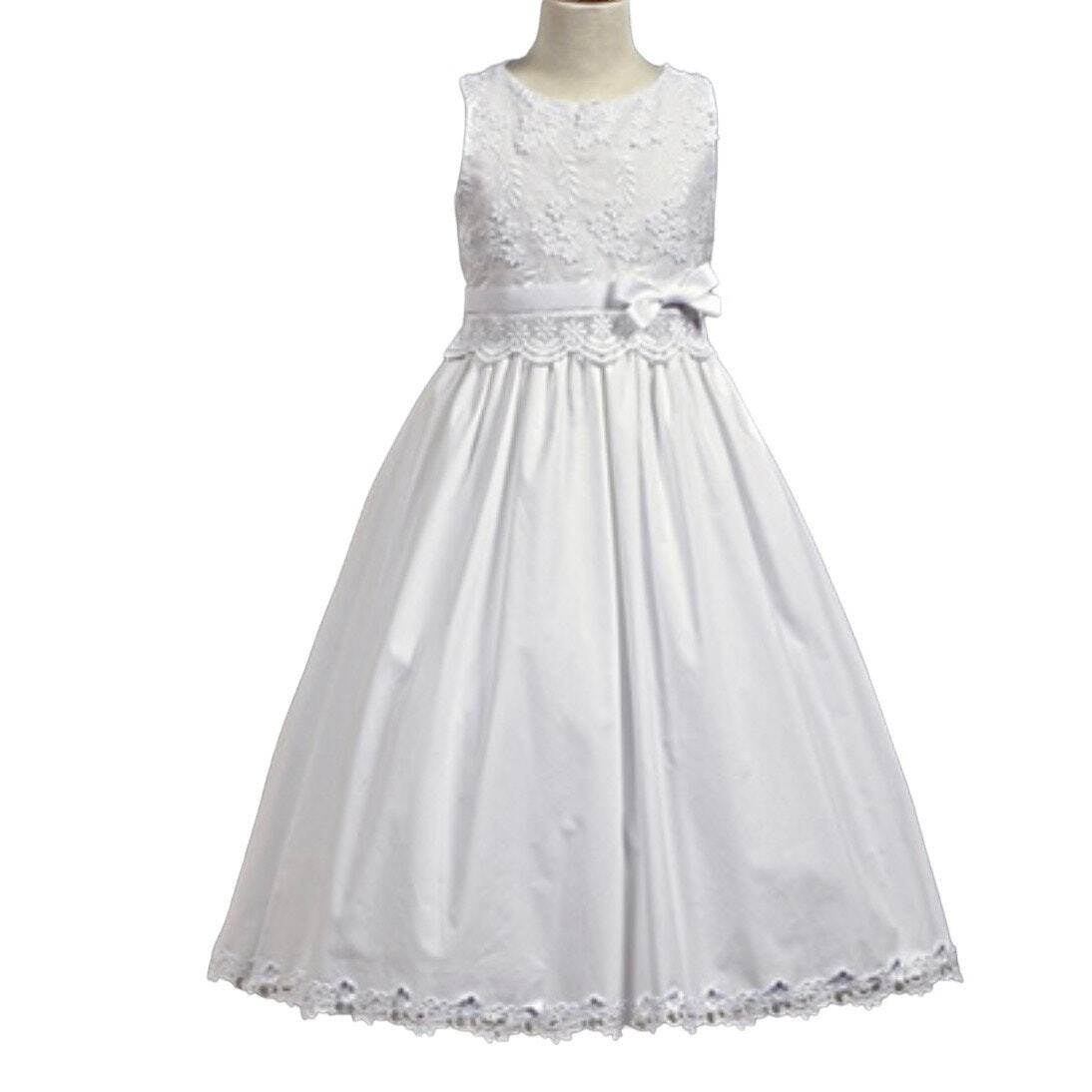 NWOT Swea' Pea Lilli White Special Occasion Sleeveless Dress 12