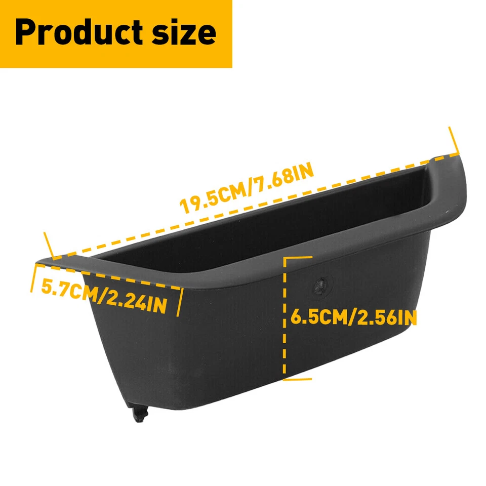 Manija interior de la puerta del lado izquierdo del conductor para BMW X3 F25 X4 F26 2011-2017 EOA Foto 3 de 4