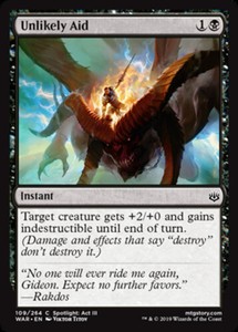 Unlikely Aid - Foil x1 - War of the Spark - NM-Mint, English - War of the Spark