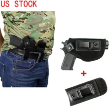 Tactical Concealed Carry IWB Pistol Holder with Extra Mag Holster for Right Hand