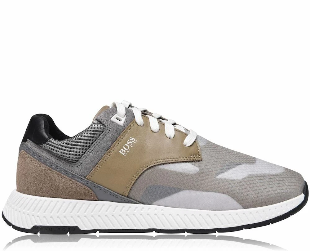 HUGO BOSS TITANIUM RUNNER LOW TOP SNEAKERS TRAINERS MEN SHOES