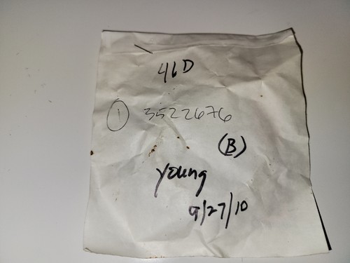 NEW GM ACDelco OEM Engine Coolant Thermostat Gasket 2.0L 2.4L 4.3L 3522676 - Picture 2 of 2
