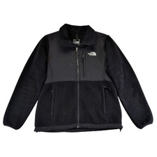 The North Face Denali Fleece Jacket ANLP Retro Womens Medium Black Full Zip