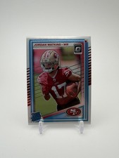 Jordan Watkins Rated Rookie 2025 Panini Donruss Optic Football #289 49ers RC