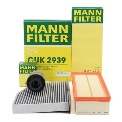 MANN Filterset für VW GOLF 6 PASSAT TIGUAN TOURAN 1.4 TSI 140-170 PS bis 06.10