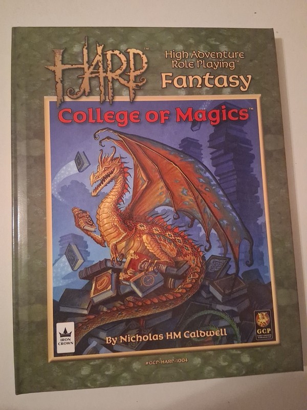 Harp High Adventure RPG College Of Magics - I.C.E.3003 New Orig. Packaging