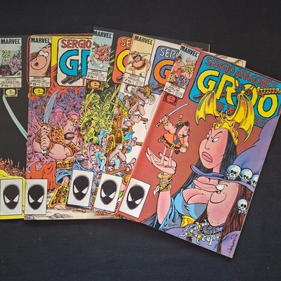 Groo The Wanderer  Sergio Aragone's 22,23,24,25, 26 (b24) Marvel