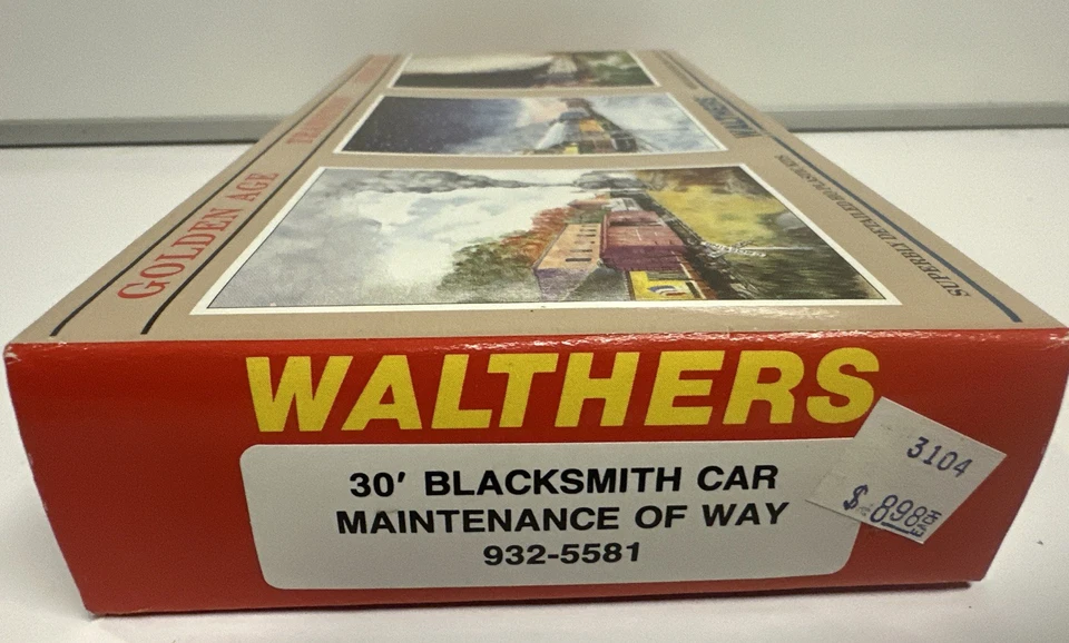 Walthers HO Scale MOW Maintenance Of Way 30' Blacksmith Car Kit #908 - Image 3 of 3