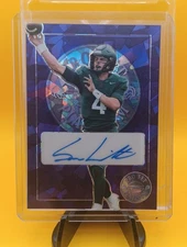 2025 Leaf Sam Leavitt Auto 5/6 Metal Pro Set Platinum Autograph Arizona State