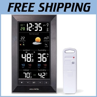 Digital Weather Forecaster with Indoor/Outdoor Temperature^