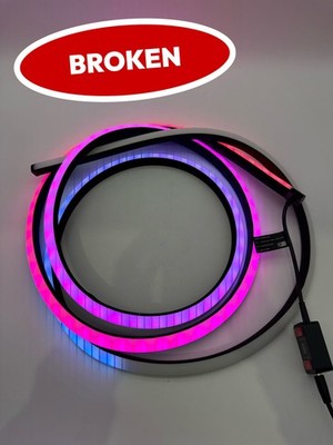 Philips Hue 75in Light Strip White Color Ambiance LED TV Backlight Black (1)