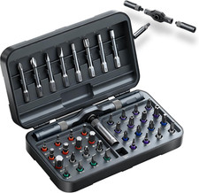 42 in 1 Magnetic Screwdriver Set, DIY Ratchet Screwdriver Set, Multi Bit Screw D