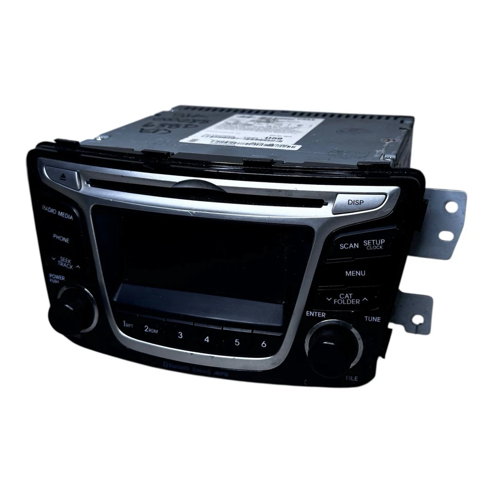 Receptor de radio reproductor de CD Hyundai Accent Am Fm 2012-2014 BG2PQ Foto 3 de 4