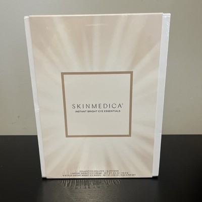 SkinMedica Instant Bright Eye Essentials Set:Eye Cream + Eye Masks + Sleep Mask