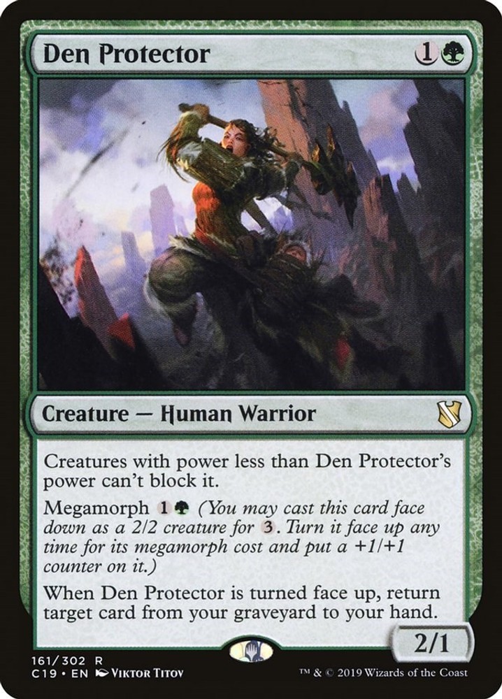 Den Protector #161 (NM) Commander 2019 (C19) MTG