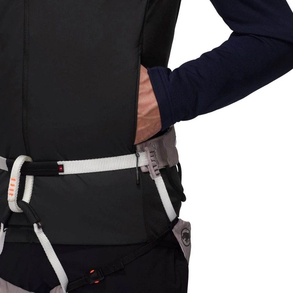 Mammut Rime Light IN Mens Flex Vest, Black, size Large - Image 4 of 4