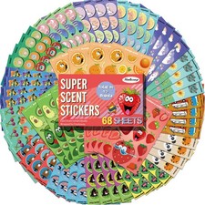 HORIECHALY Scratch and Sniff Stickers, Smelly Stickers for Kids 68 Sheets 17 ...