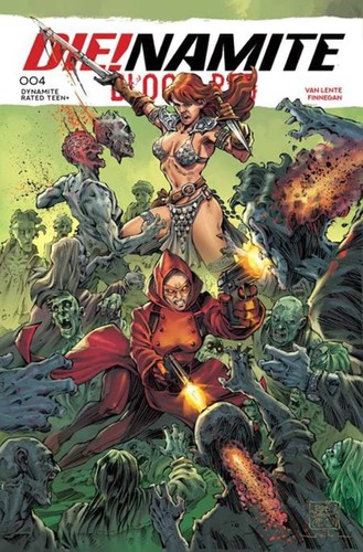 DIENAMITE BLOOD RED #4 CVR B ROBERTO MELI VAR (VF/NM)