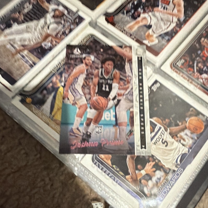 Panini 2020-21 Chronicles/Luminance NBA 14-Card Lot Rookies Edwards, Porter Jr