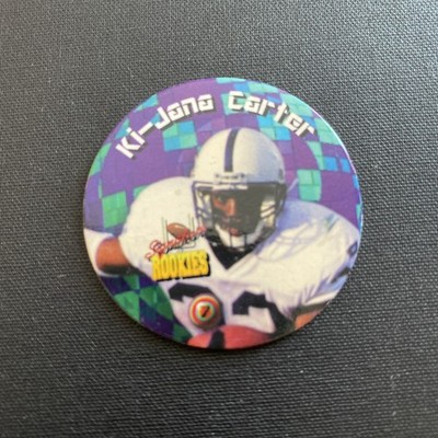1995 Signature Rookies Sports Stackers Ki-Jana Carter Rookie Pog RC #7