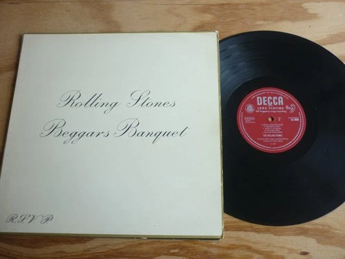 THE ROLLING STONES "BEGGARS BANQUET"- 1968 FIRST MONO PRESS PLAY TESTED - VG+++