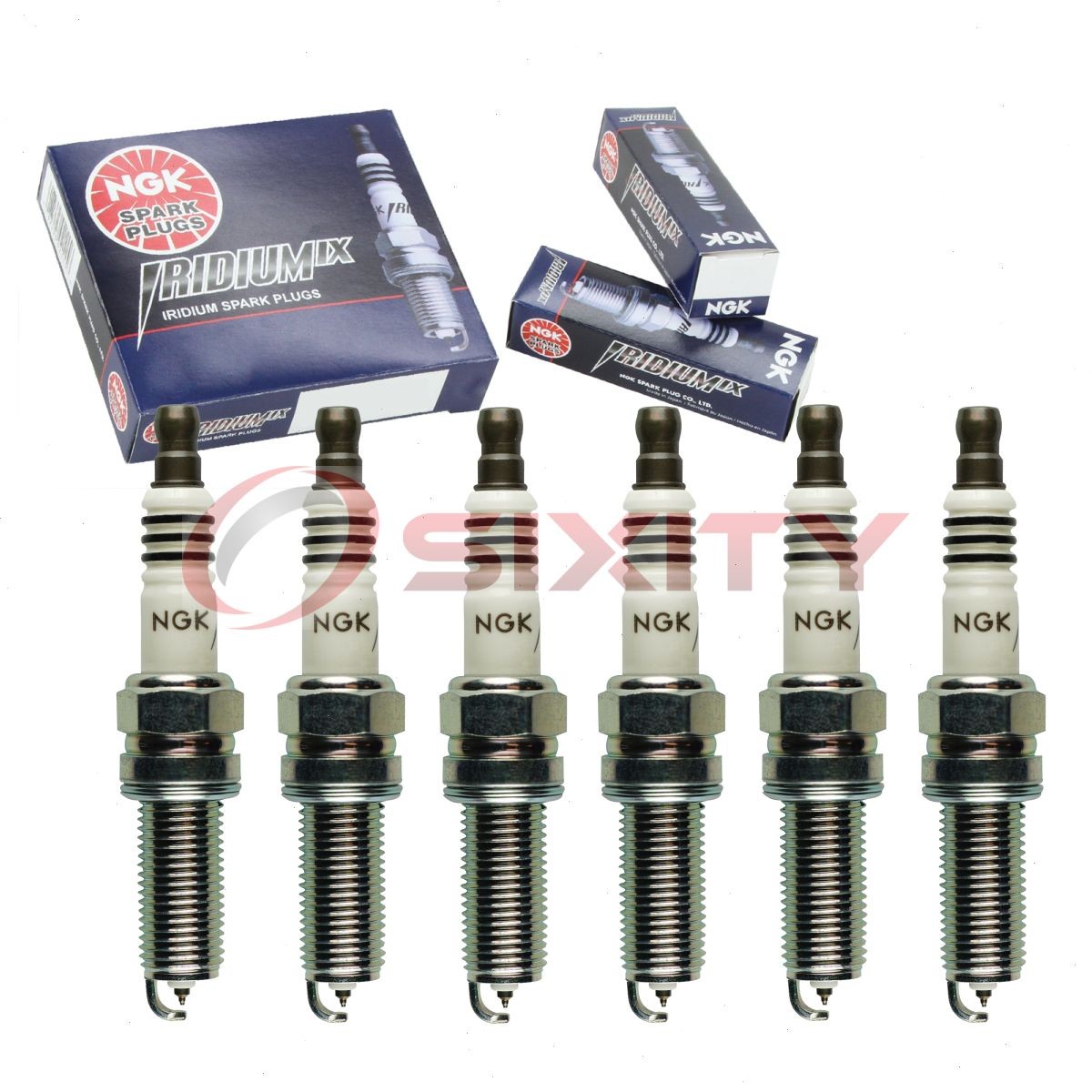6 pcs NGK Iridium IX Spark Plugs for 2007-2017 Mitsubishi Outlander 3.0L V6 nt