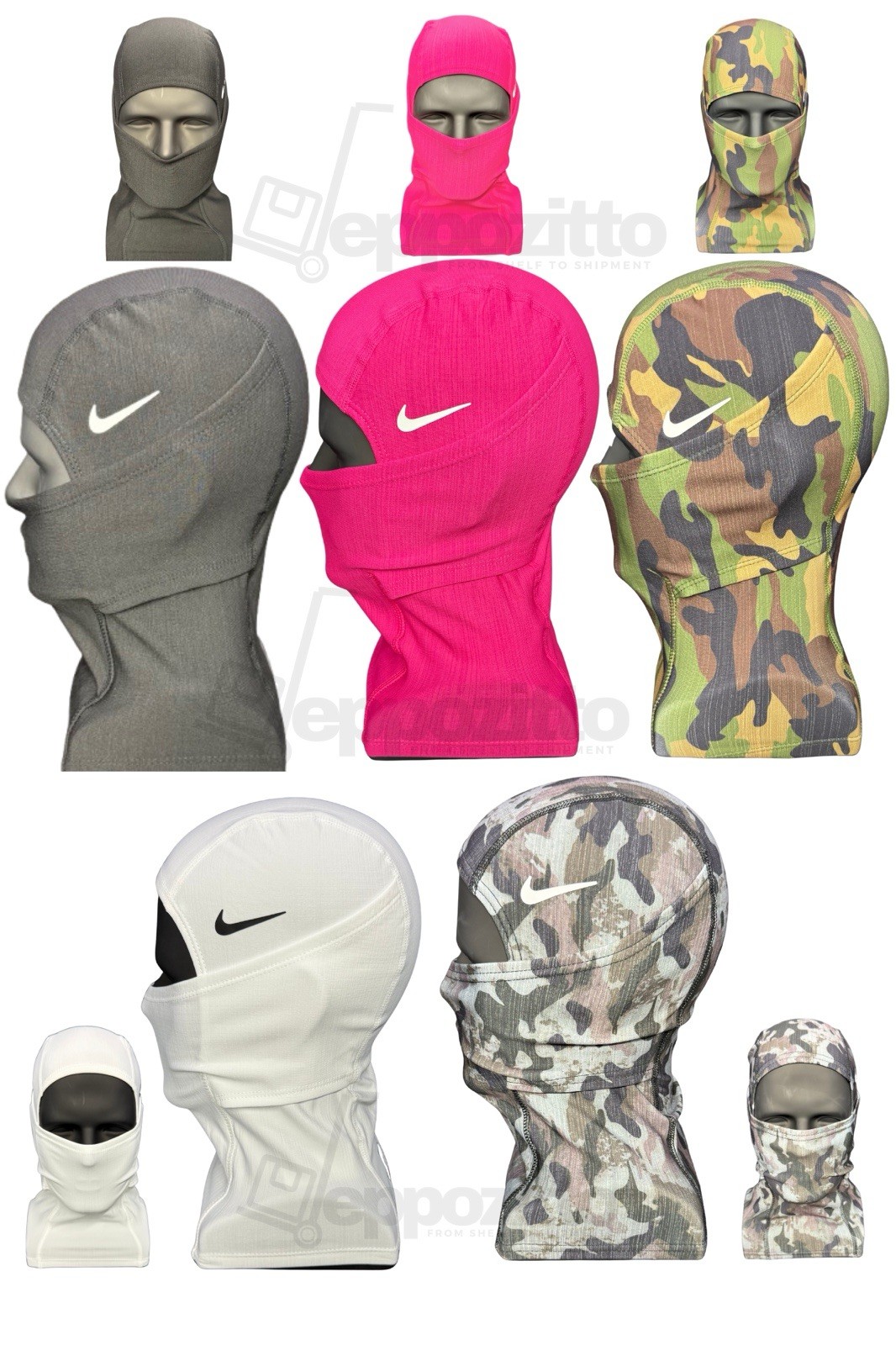 Nike Pro Therma-Fit Hyperwarm Hood Ski Masks Many Variations