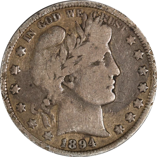 1894-P Barber Half Dollar