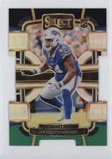 2023 Panini Select Concourse Black & Green Prizm Die-Cut O'Cyrus Torrence 1dg3