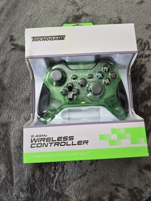 Teknogame Wireless Game Controller 2.4GHz Green