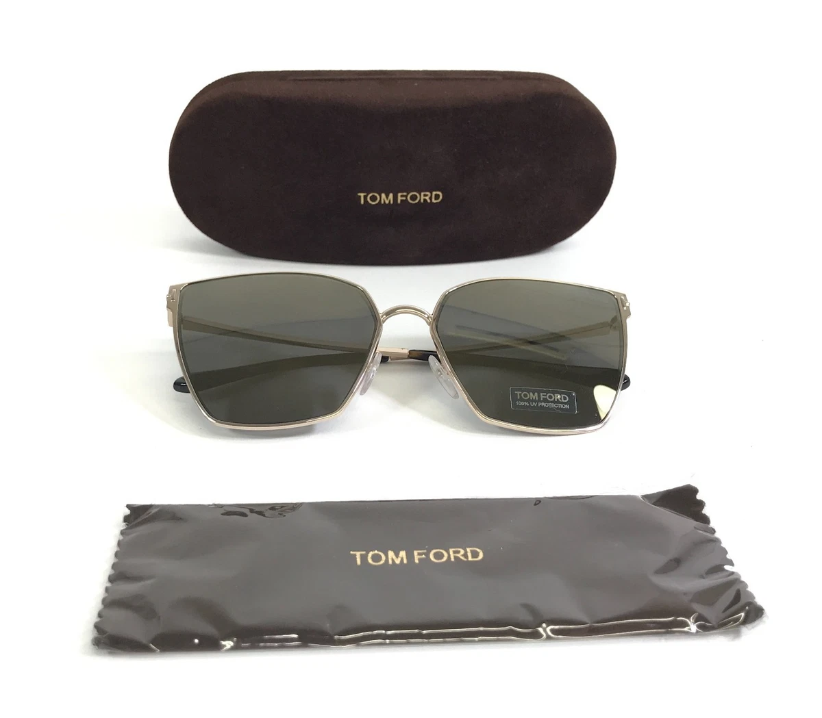 NWT TOM FORD FT0563-28C Mirror Sunglasses Amazon.com: Tom Ford FT0563 Jacquelyn-02 Sunglasses Gold w  main image 4