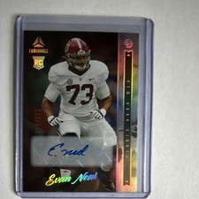 2022 Panini Luminance Evan Neal #137 New York Giants Rookie Autograph
